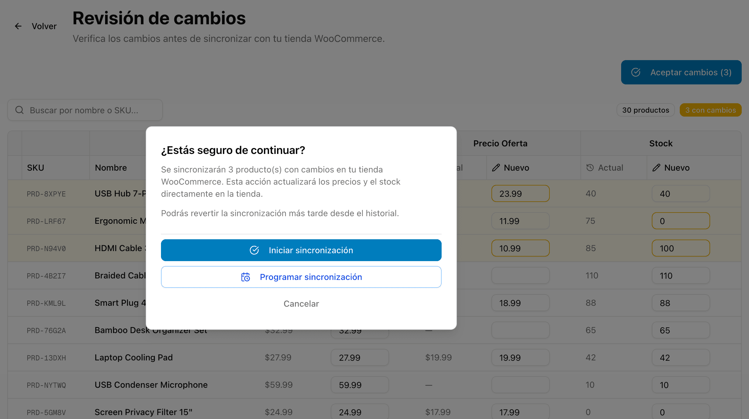 Configura, actualiza y olvídate